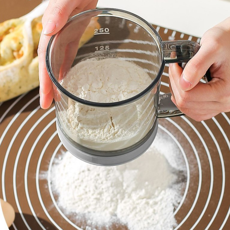 Baking Powder Kitchen - Peneira de farinha para cozinha, peneira