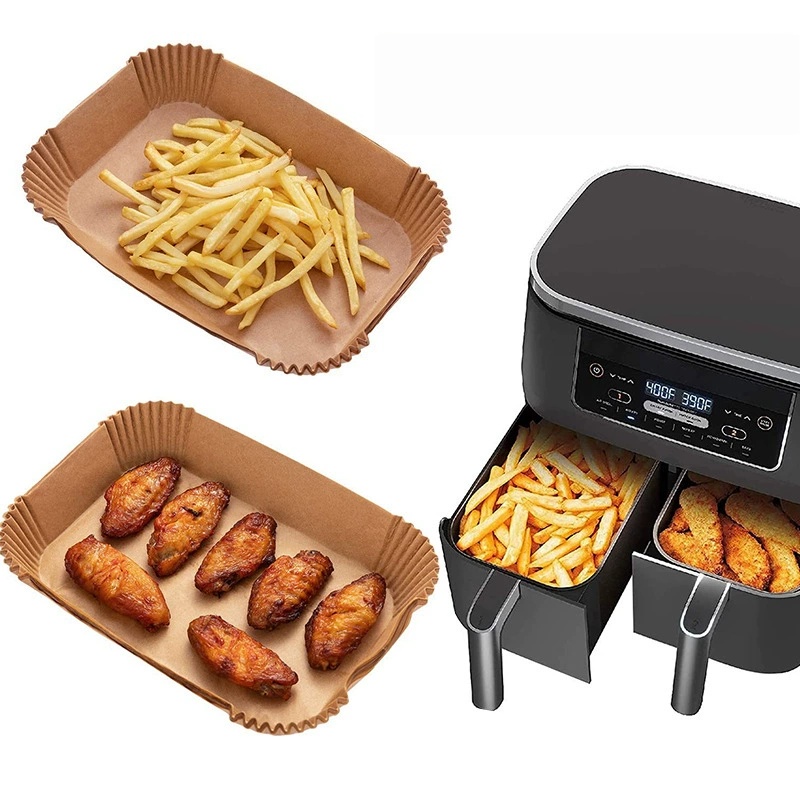 Kitchen Baking Mat - Papel descartável para fritadeira a ar,