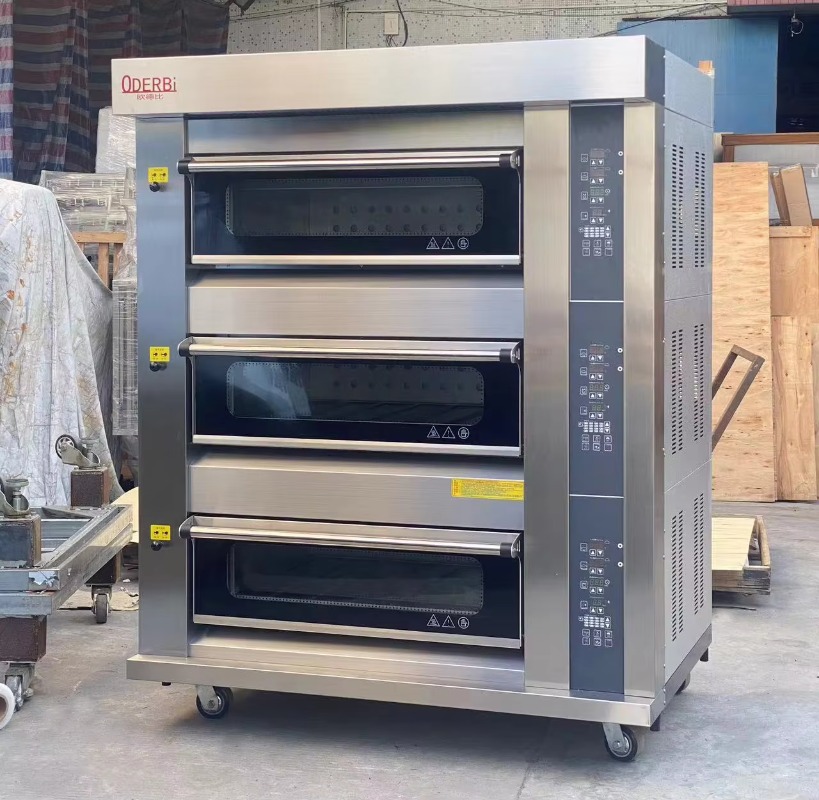 Commercial Kitchen For Baking - Forno comercial personalizado com 3 decks