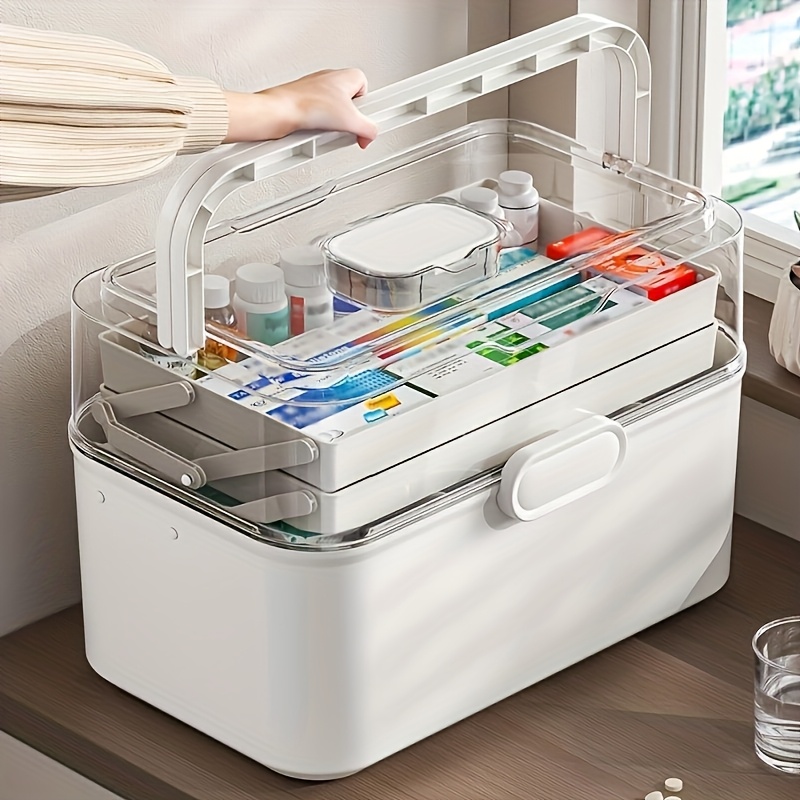 Kitchen Zo - Caixa Organizadora de Medicamentos com Tampa