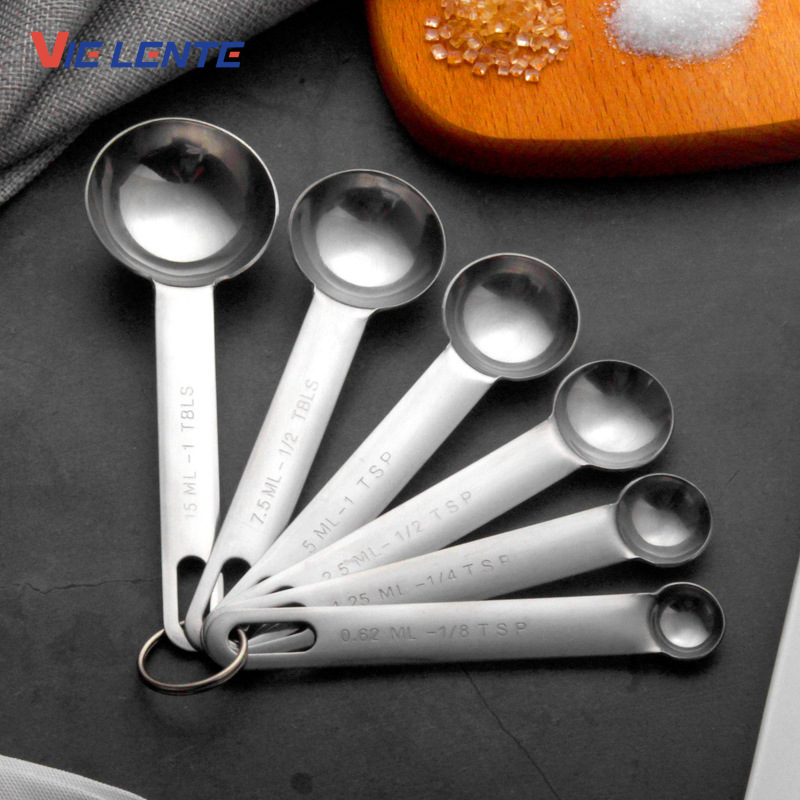 Baking Powder Kitchen - Colher de medição multiuso de aço