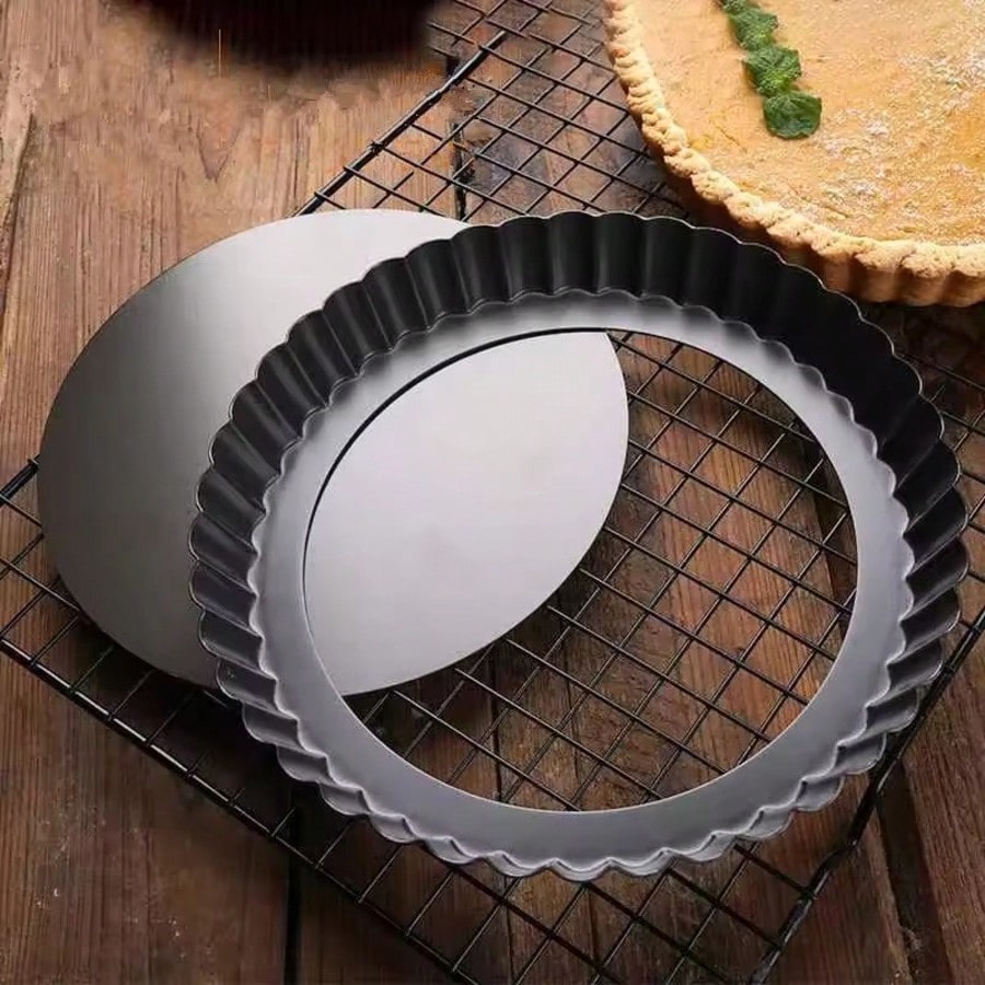 Forma Antiaderente para Torta, - Tart Pan Loose avaliação e preço