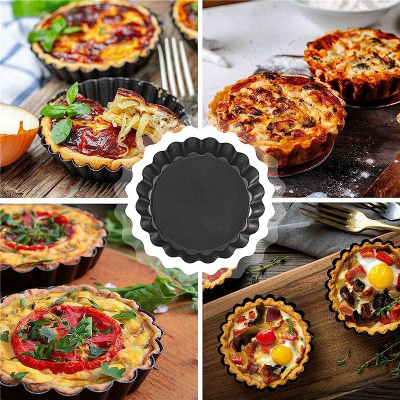 Forma para Tarte VEHO-20X, 4 P - Tart Pan Loose avaliação e preço