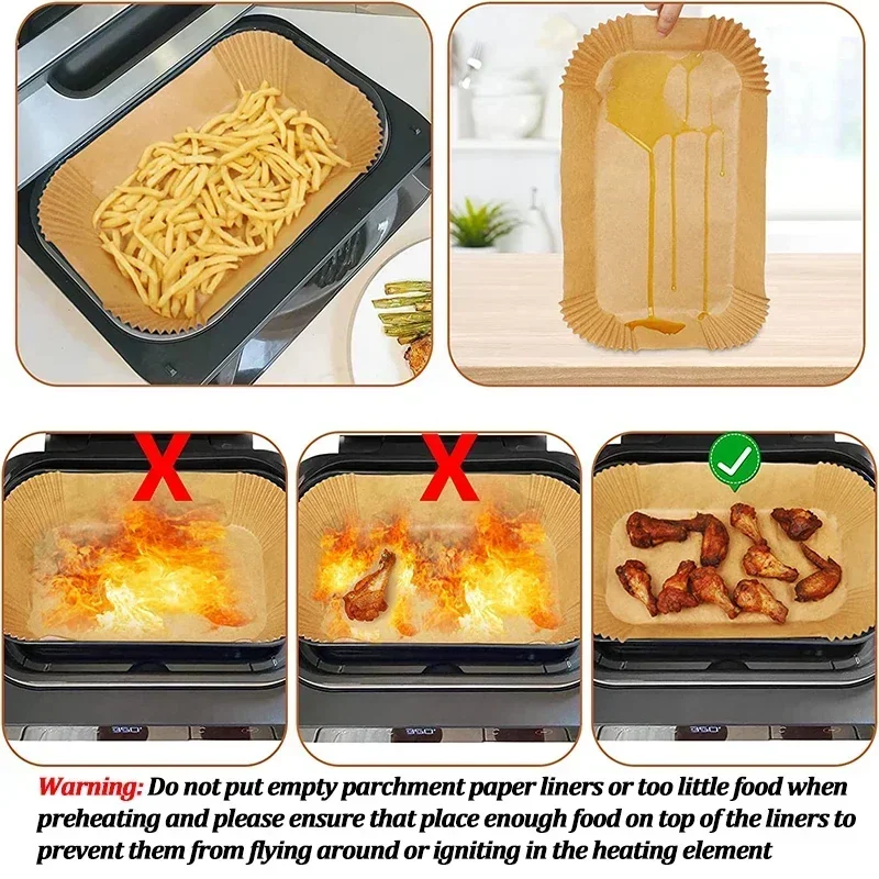 Papel descartável para fritade - Kitchen Baking Mat avaliação e preço