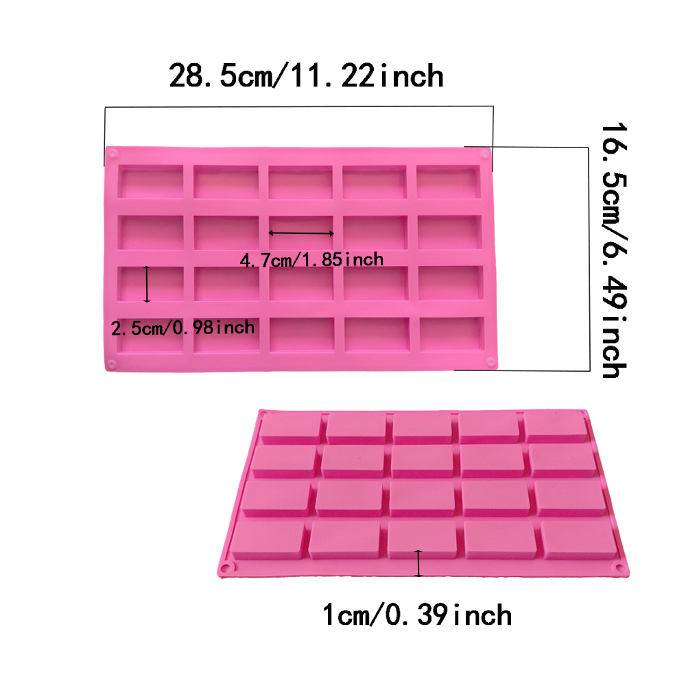 Molde de silicone retangular d - Kitchen Baking Molds avaliação e preço