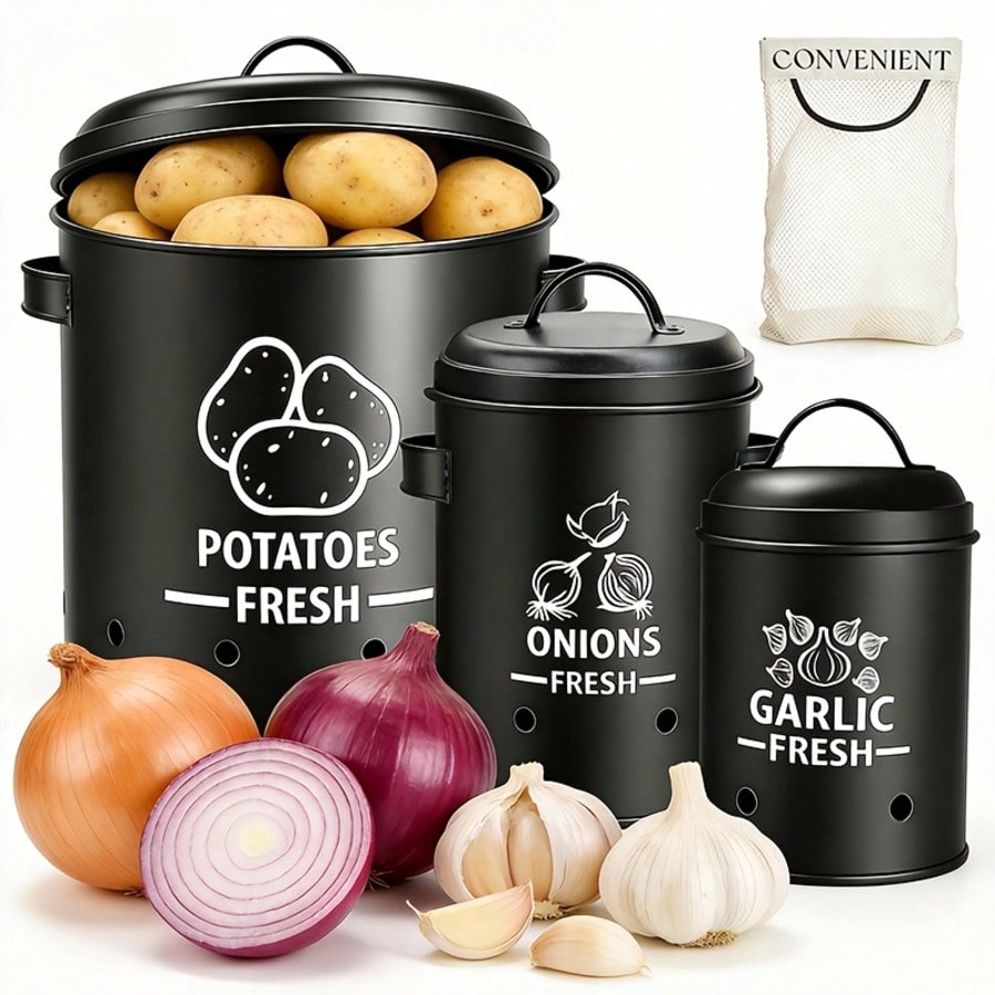 Conjunto de 3 Recipientes para - Kitchen Zo avaliação e preço