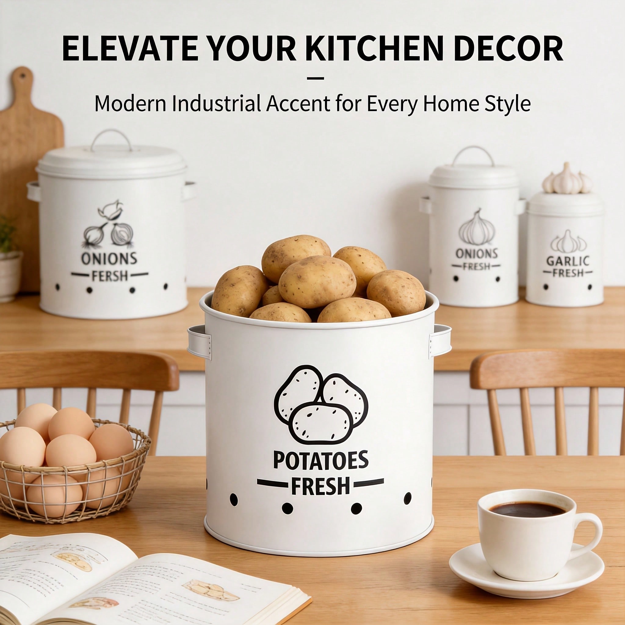 Conjunto de 3 Recipientes para - Kitchen Zo avaliação e preço