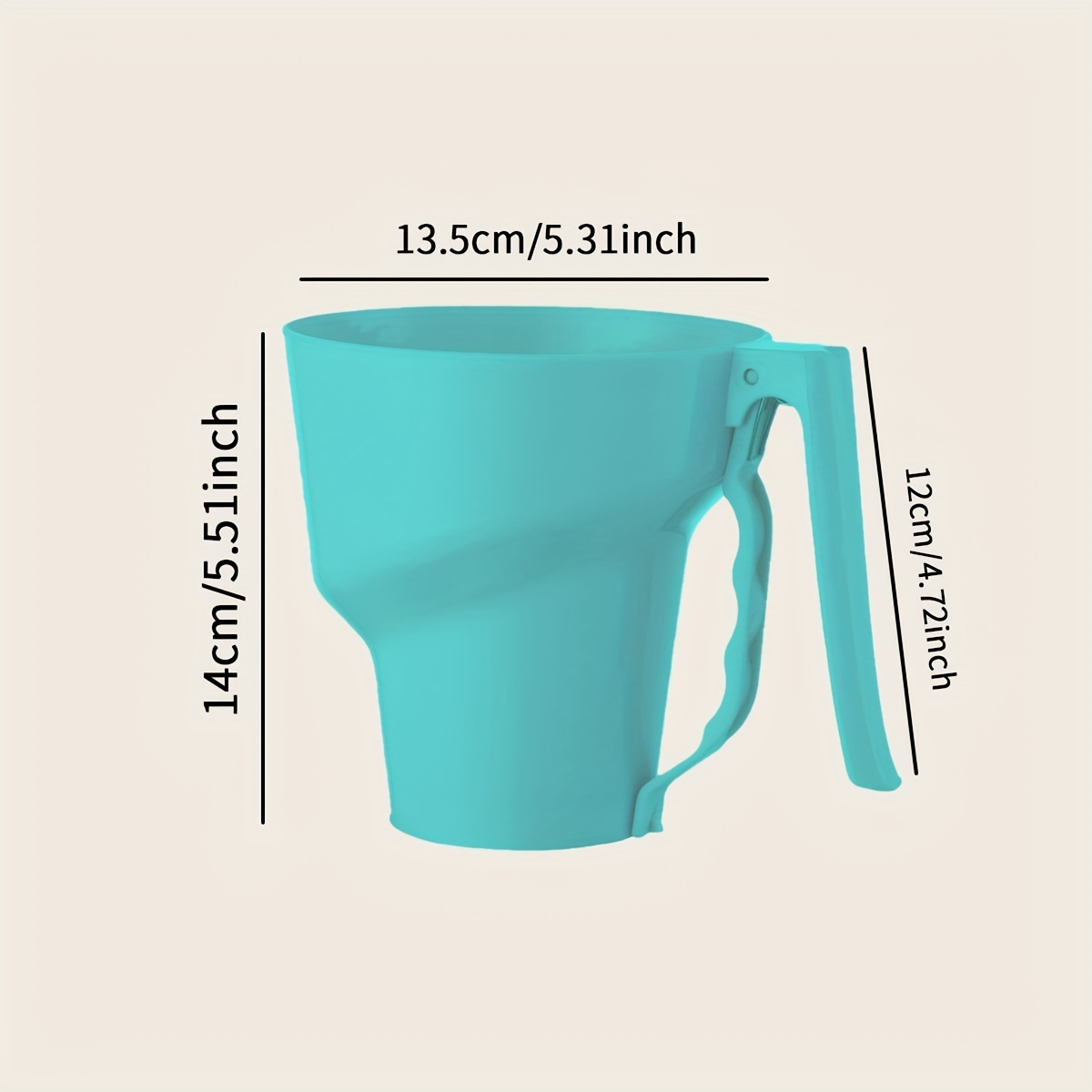 1pc-plástico mão em pó shaker  - Baking Powder Kitchen avaliação e preço