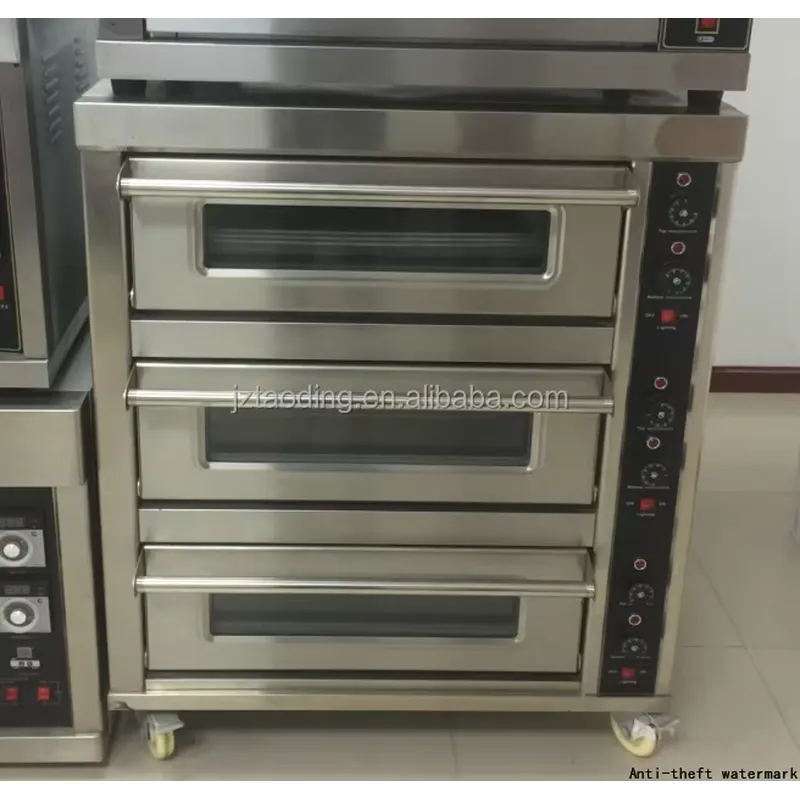 Forno Elétrico Comercial de 3  - Commercial Kitchen For Baking avaliação e preço