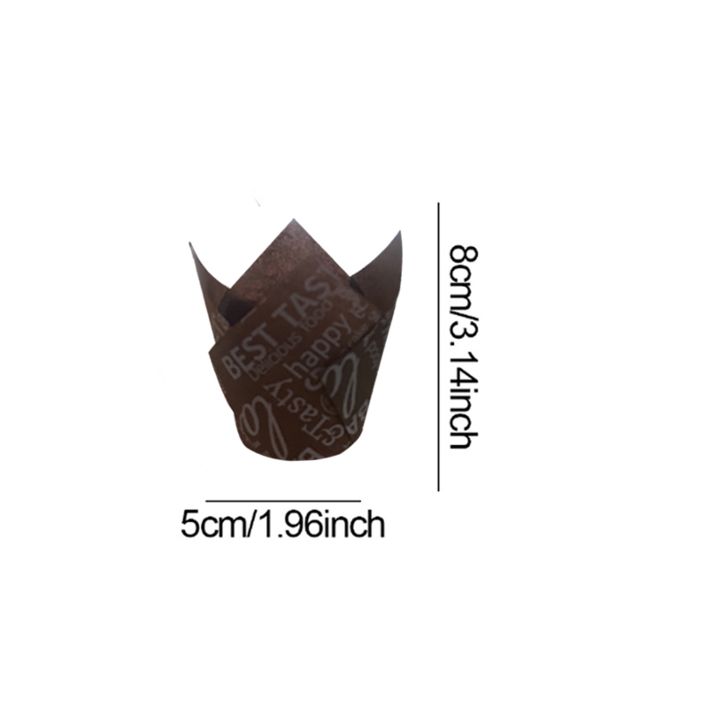 50/100 Peças de Copos de Papel - Kitchen Baking Mat avaliação e preço