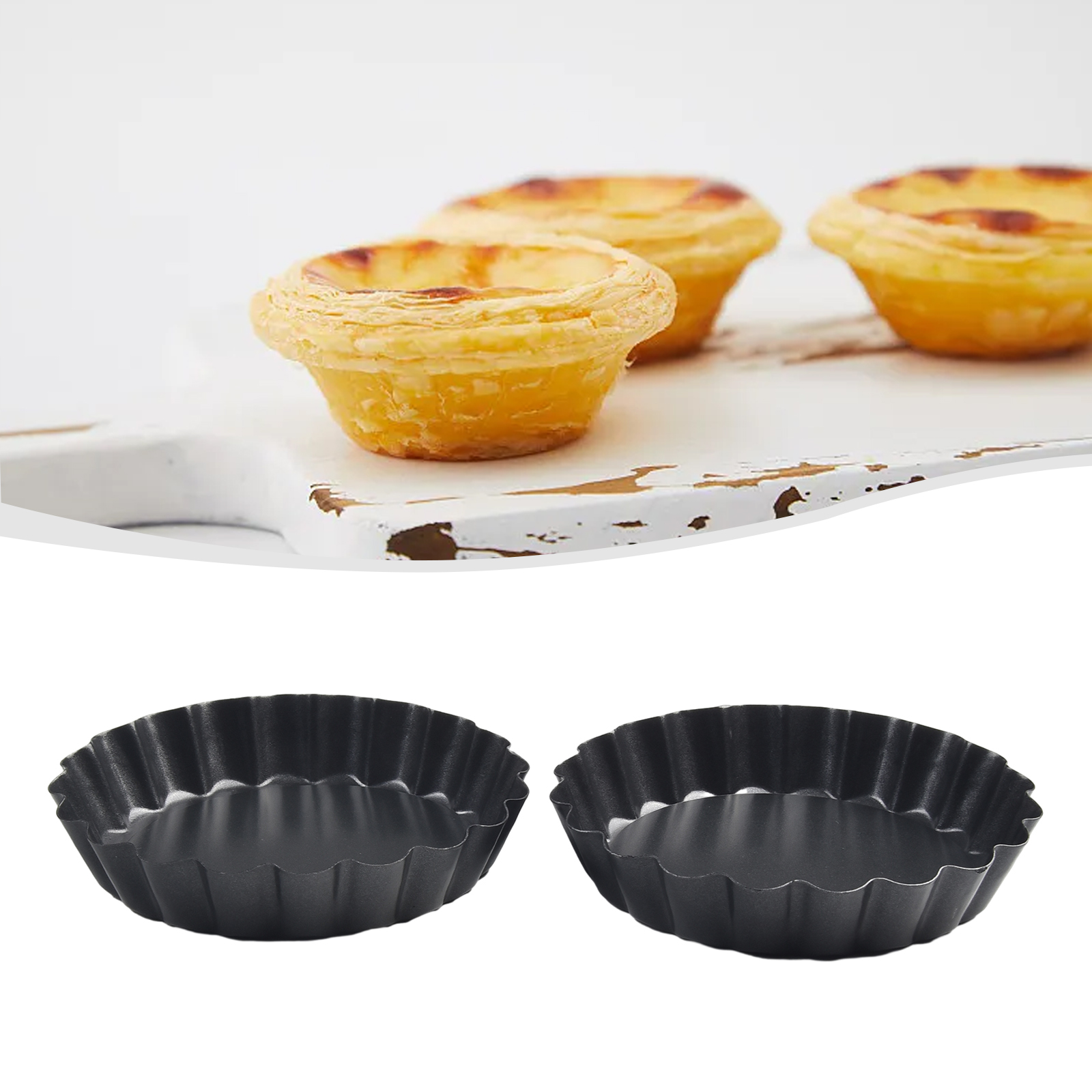 6 peças de formas antiaderente - Tart Pan Loose avaliação e preço