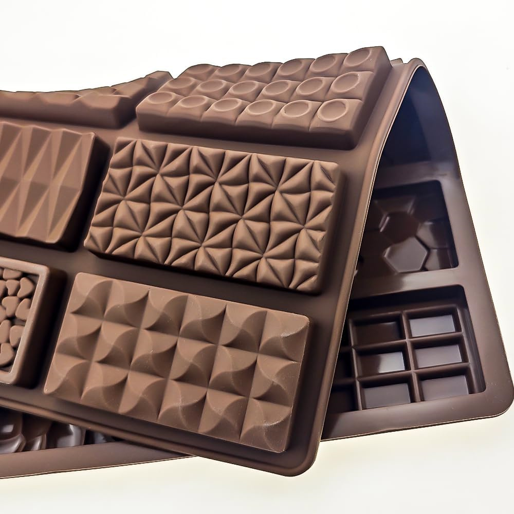 12 em 1 moldes de chocolate du - Kitchen Baking Molds avaliação e preço