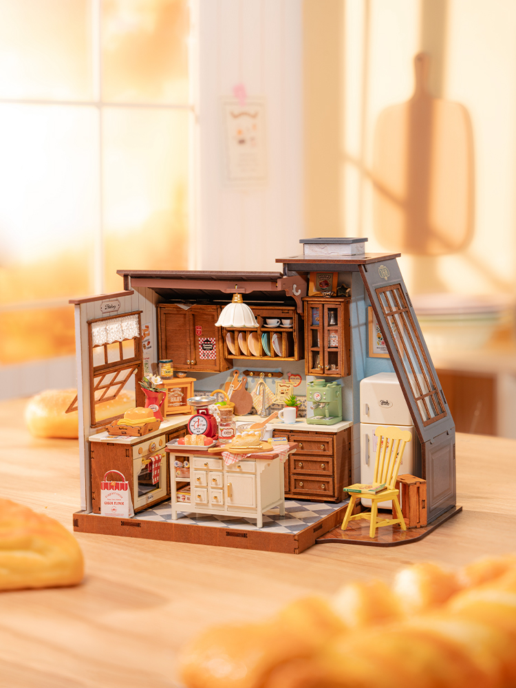 Robotime Rolife Cozinha de Bon - Baking Kitchen Robotime avaliação e preço