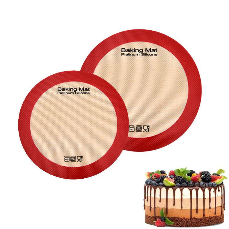 Tapete de Silicone Redondo par - Kitchen Baking Mat avaliação e preço