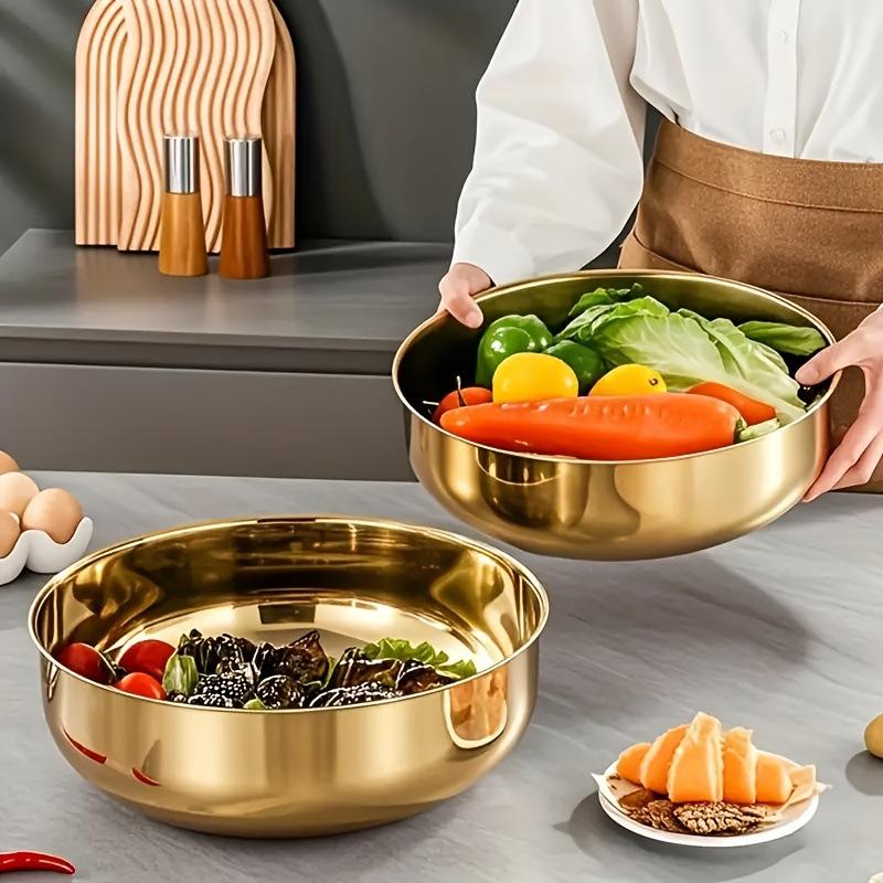 Nova Tigela de Mistura em Aço  - Commercial Kitchen For Baking avaliação e preço