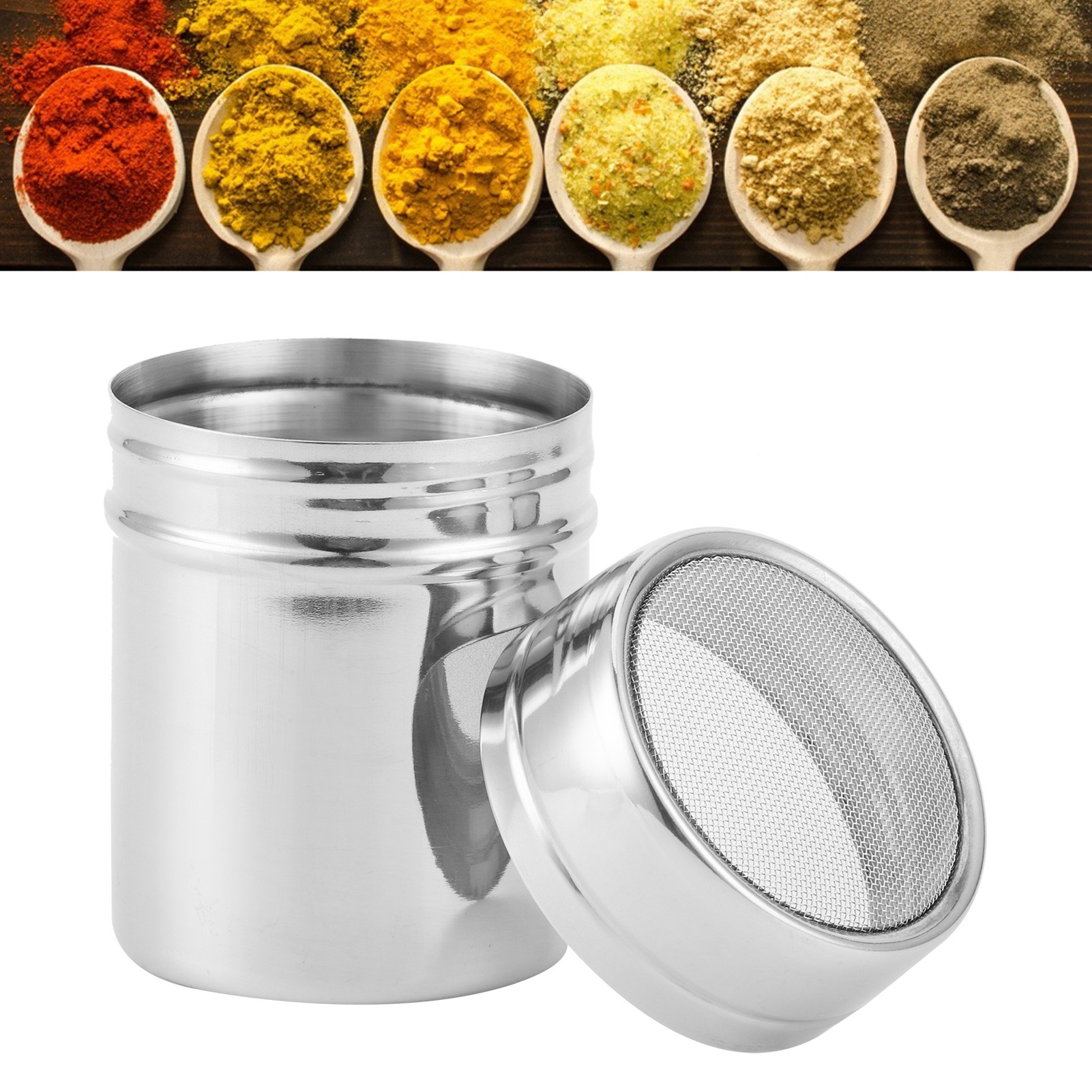 Peneira de Pó de Malha Fina em - Baking Powder Kitchen avaliação e preço