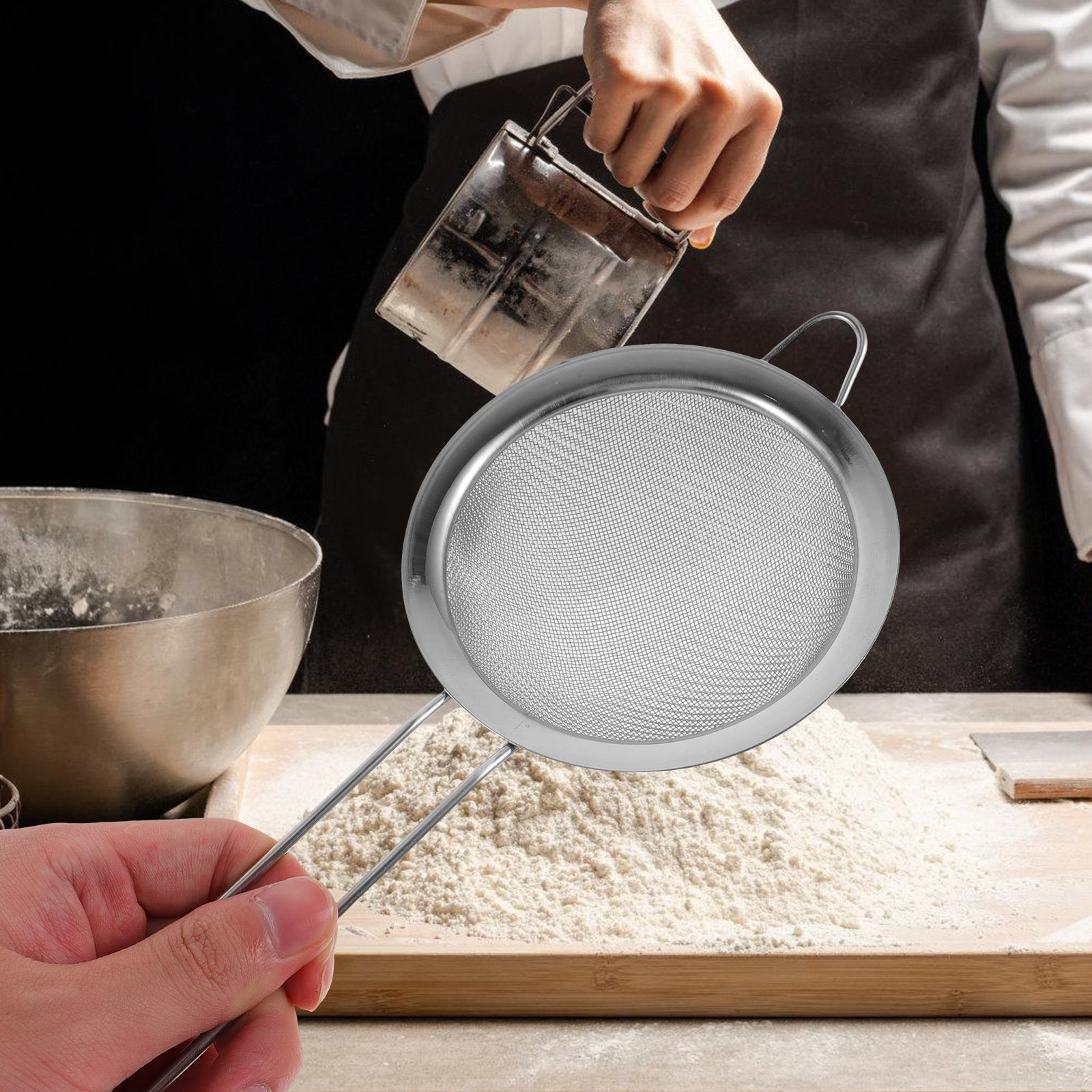 Peneira de Farinha de Malha Fi - Baking Powder Kitchen avaliação e preço
